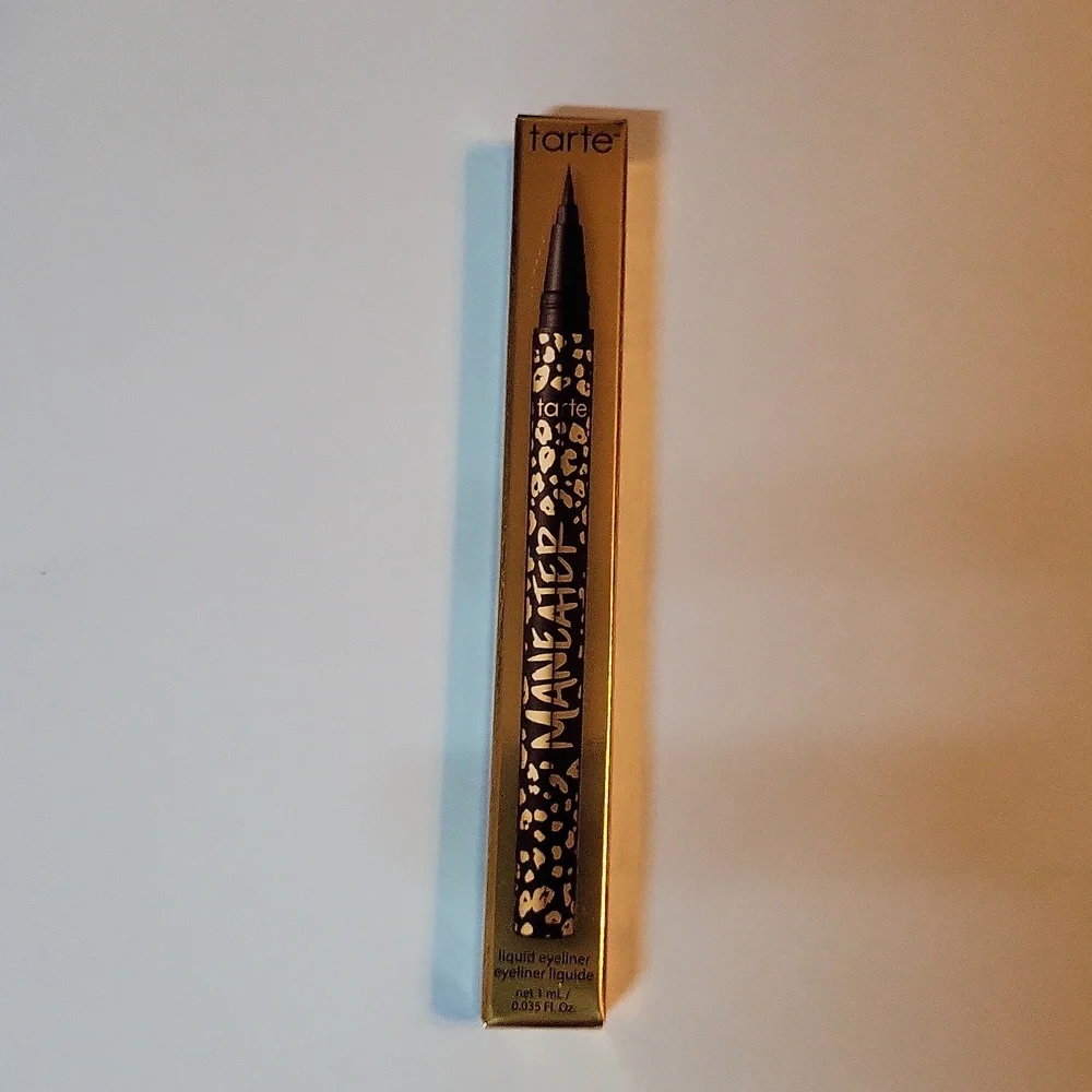 Tarte Maneater Liquid Eyeliner: Black, Full Size, NIB